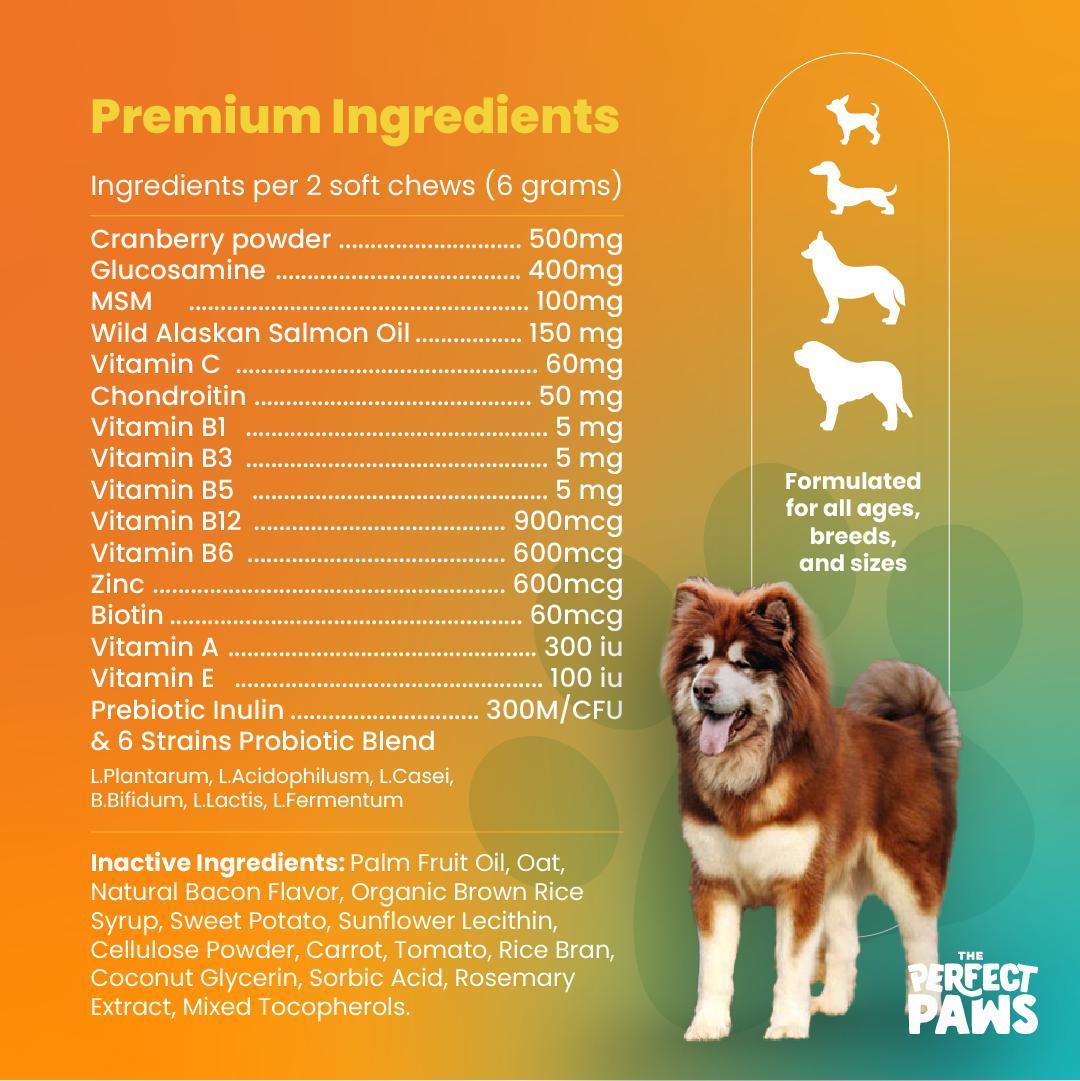 Gut and Immune Booster Set (120 chews each) - The Perfect Paws