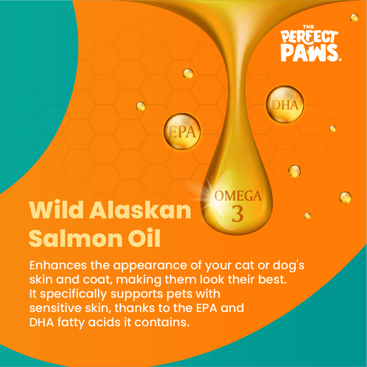 Wild Alaskan Salmon Oil (200ml) - The Perfect Paws