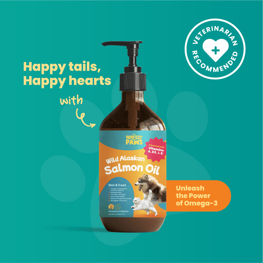 Wild Alaskan Salmon Oil (500ml) - The Perfect Paws